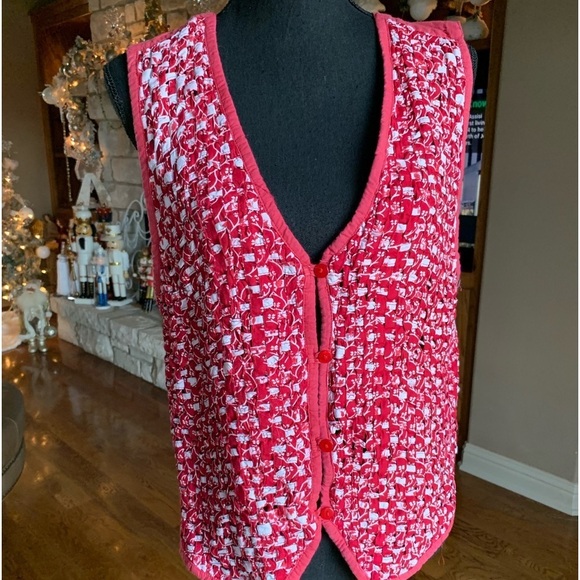 𝅺Shelly &‎ Arnold Vintage Vest and Skirt Set - Picture 3 of 11